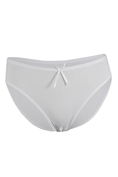 YILDIZ Γυναικείο λευκό εσώρουχο μπικίνι 3 τεμαχίων από μπαμπού λύκρα