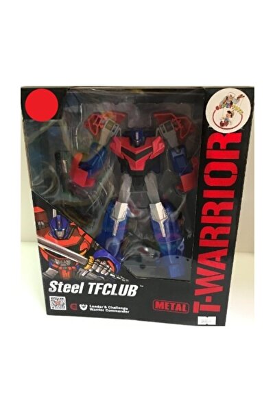 Birlik Oyuncak T-warrior Metal Gövdeli Dönüşebilen Oyuncak Robot Spor Araba