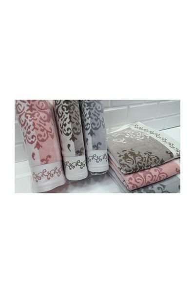Özdilek Emily Velvet Hand Face Towel Gray