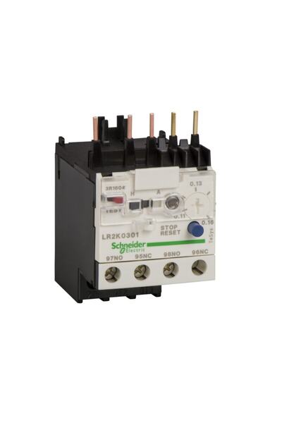Schneider Electric Lr2k0305, Tesys K Termik Röle, 1no-1nc, 0,54-0,80 Amper