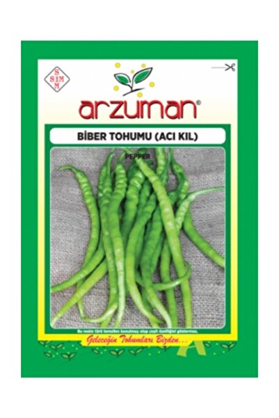 Arzuman Tohum Biber Tohumu Acı Sivri Kıl