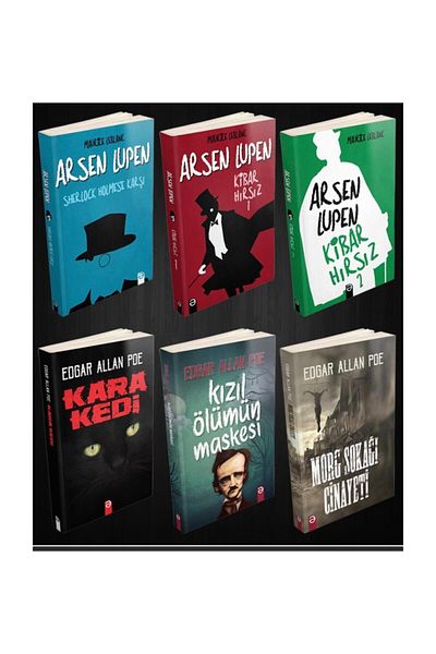 Profkitap Polisiye Arsen Lupen Seti 6 Kitap Trendyol