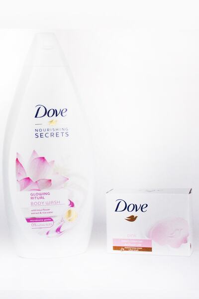 Dove Duş Jeli Parlayan Rituel 500 ml  + Güzellik Sabunu 100 gr