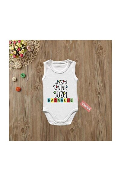 Lullaby Everything is Beautiful with You Grandma Written Snap-On Badi