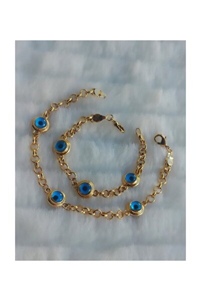 TAKI TASARIM Anne Çocuk&bebek Göz Bileklik Takımı