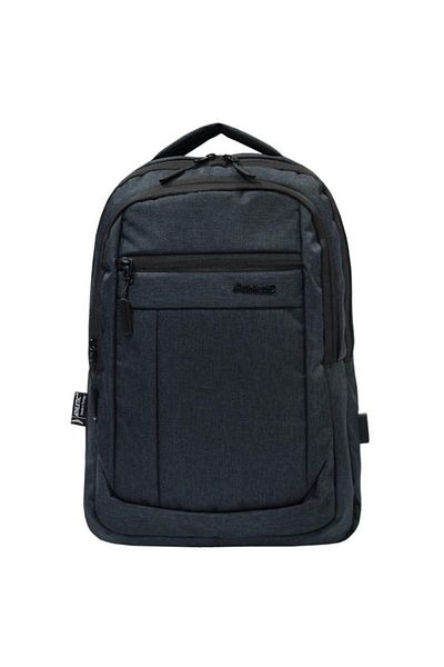 Atletic Rucsac pentru computer Geanta pentru notebook Negru afumat Port USB