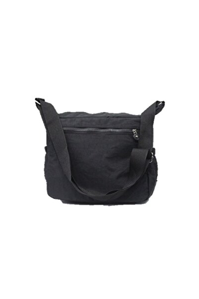 Bevitton Kırinkıl Çanta Kadın Omuz Çantası Kumaş Çanta B4100siyah