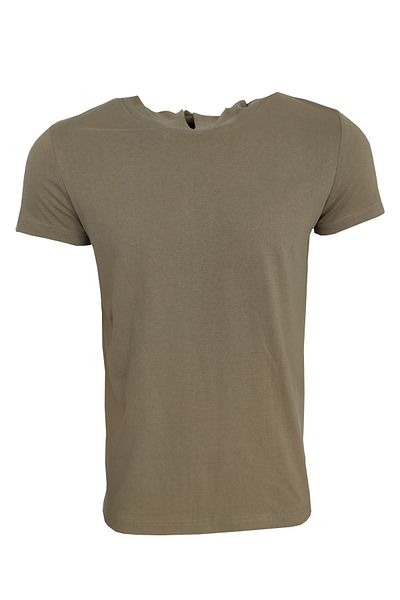 Raf Coll Μπλουζάκι Unisex Basic με κουκούλα ανοιχτό χακί πράσινο