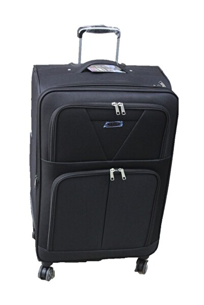 MODA Büyük Boy Valiz Lüx 4 Teker Kırılmaz Siyah