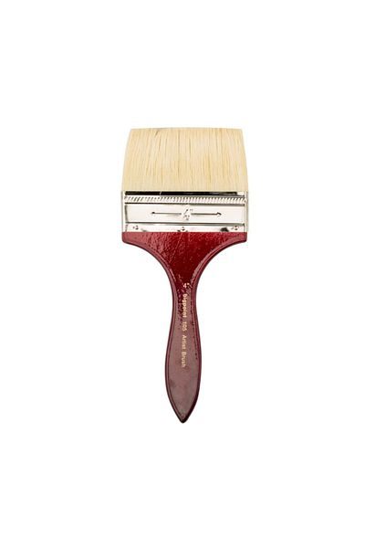 Bigpoint 105 Series Natural Bristle Flat Brush - 1 Piece for 4" Ground Visit