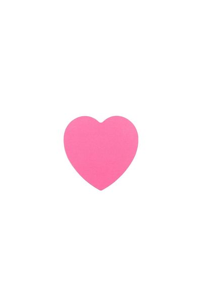 Bigpoint Shaped Note Paper Heart 75 Sheets 1 Piece