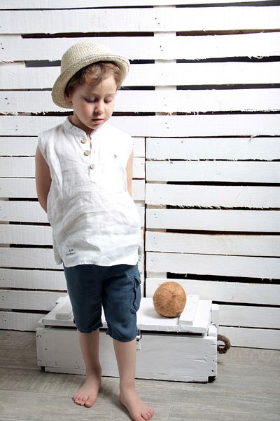 Coco & Bamboo Mykonos Linen Shirt