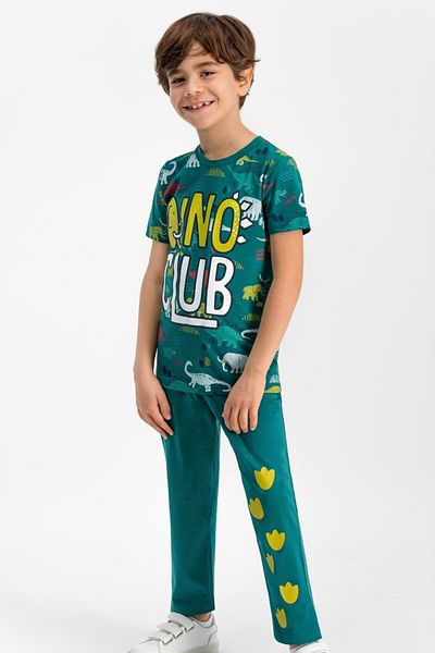 ROLY POLY Boy's Short Sleeve Long Pants Pajama Set Rp1631