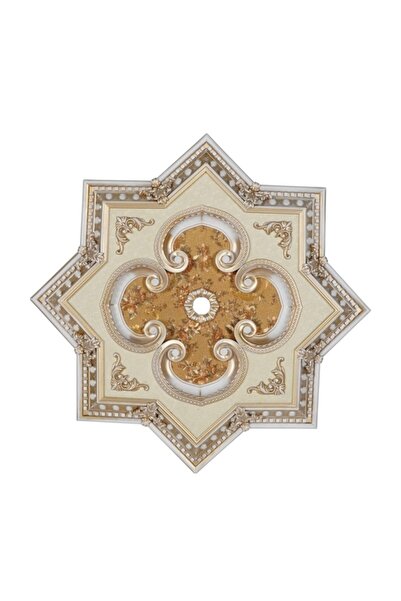 Decomarket Decogold 90 Cm Yıldız Bronz Saray Tavan