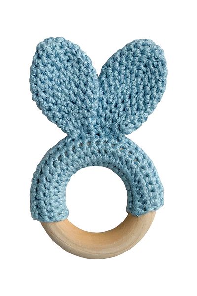 Bone Dea Organic Amigurumi Mini Bunny Teether