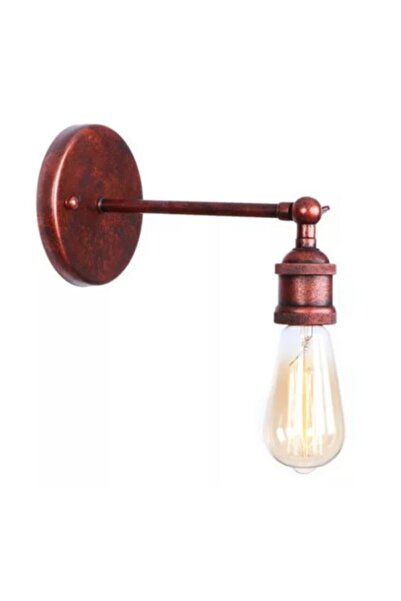 Rsylight شمعدان حائط ريفي مفصلي من النحاس الرجعية