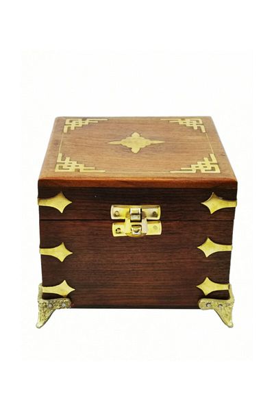 Siner Torque Wooden Box - Hand Embroidered
