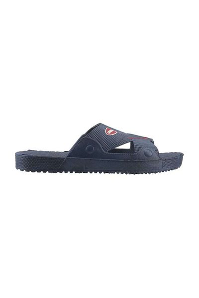 GEZER 8025 Navy Blue Beach Pool Bathroom Daily Men's Slippers 1