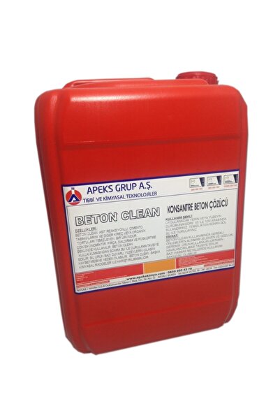 APEKS Beton Ve Zemin Ağır Yağ Ve Kir Temizleyici (beton Clean) 5 Kg