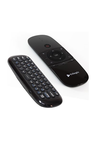 TRILOGIC Wıse Tw1 Tv Pc Kablosuz Klavye Uzaktan Kumanda Air Mouse