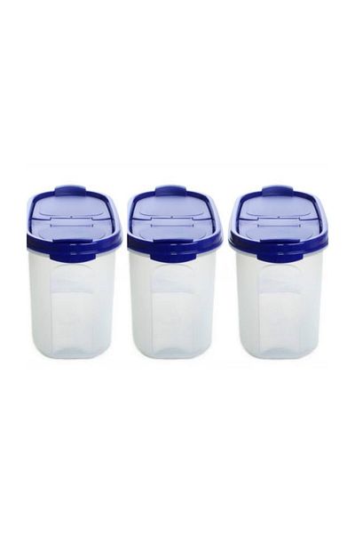 Tupperware Oval 3-piece Set Storage Container