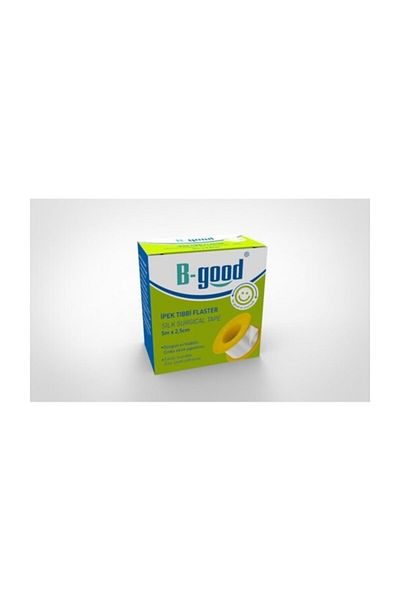 B-GOOD بلاستر طبي حريري 5 م × 2.5 سم