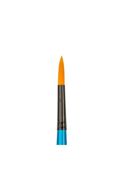 Bigpoint 111 Series Golden Synthetic Bristle Round Brush No: 10 (1 Piece)