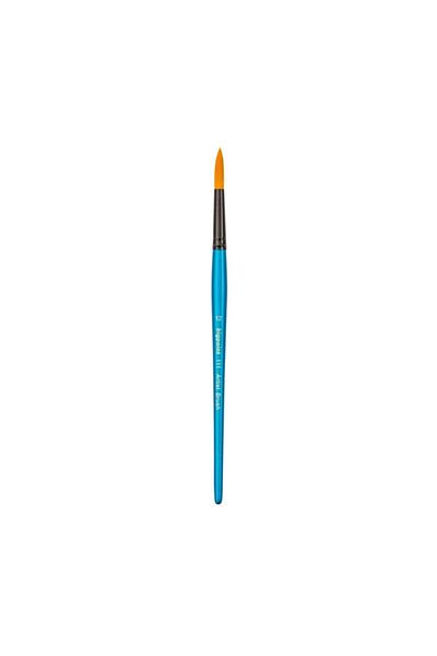 Bigpoint 111 Series Golden Synthetic Bristle Round Brush No: 12 (1 Piece)