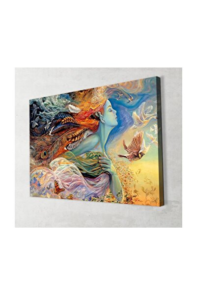 ARTAS Deniz Kızı Kanvas Tablo 50x70cm