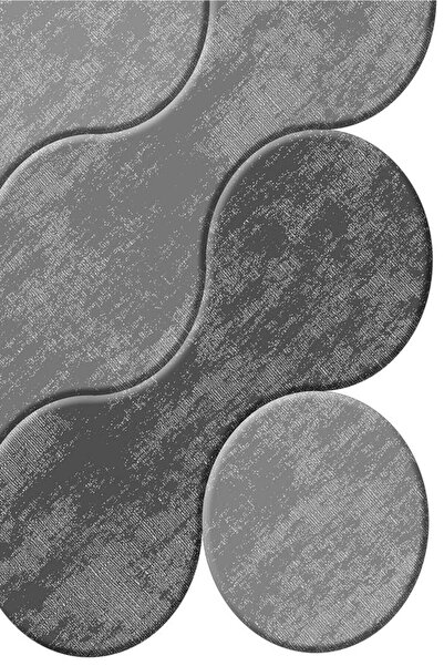 Alanur Home Florya Özel Kesim Yıkanabilir Kaydırmaz Taban 2 Li Banyo Paspas Seti Klozet Takımı St210117gr