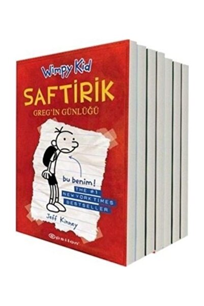 Epsilon Yayınları Saftirik Greg’in Günlüğü 12 Kitaplık Set - Jeff Kinney
