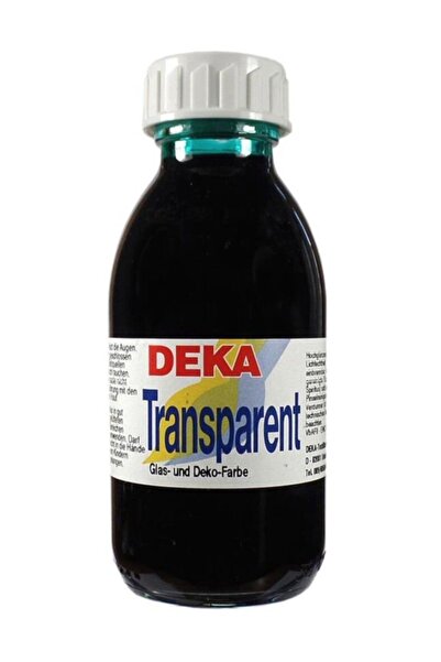 Deka Transparent Cam Boyası 125ml Türkis No:58