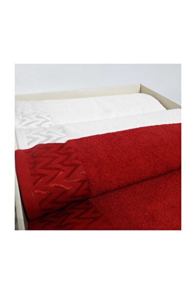 Özdilek Хамам крем - набір червоних рушників
