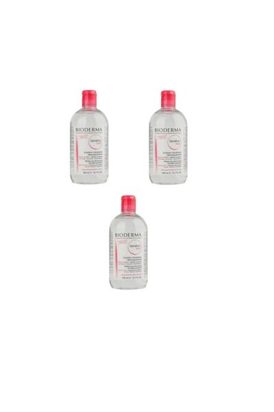 Bioderma Sensibio H2o Hassas Ciltler Için Yüz Temizleyici 500 ml- 3 Adet  340...