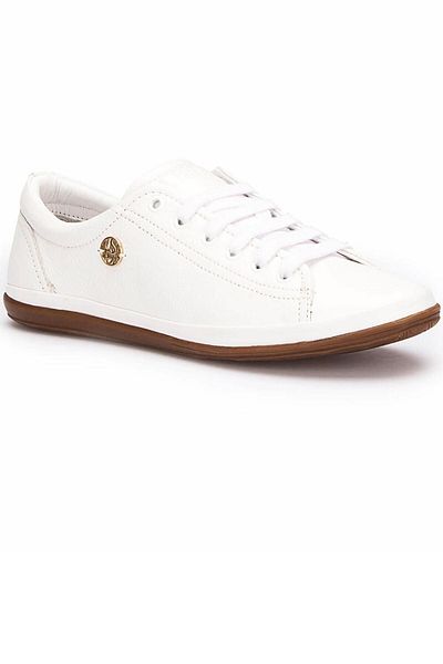 U.S. Polo Assn. Pantofi de damă Jojo din piele cu șireturi brodate cu metal