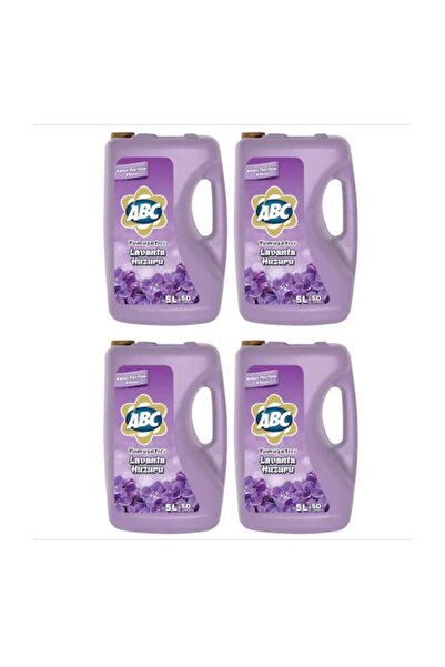 ABC Çamaşır Yumuşatıcı Lavanta Huzuru 5 lt 4 Adet