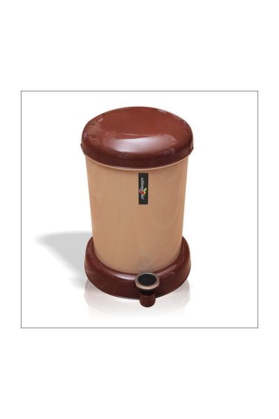 M3DECORİUM Μεγάλο 11 Lt. Πεντάλ 55cm Μαύρο Γραφείο Σπιτιού Κουζίνα Μπάνιο Κάδος Απορριμμάτων Κάδος με Λαβή Πίσω Πόρτας