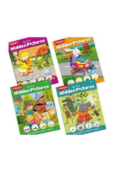 Highlights Yayınları My First Benim Ilk Gizli Resimlerim Hidden Pictures Eğle...