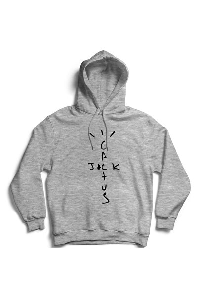 The Fame سويت شيرت للجنسين بقلنسوة على شكل صبار جاك ترافيس سكوت أستروورلد