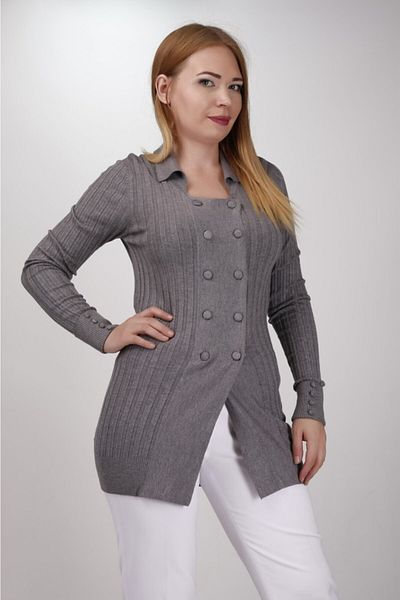 Sude Imported Knitwear Tunic 11283