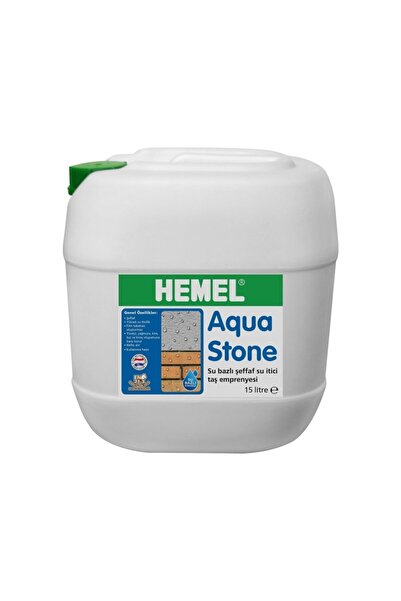 Hemel Aqua Stone 15 Lt Su Itici Şeffaf Taş Emprenye Ve Izolasyon Sıvısı