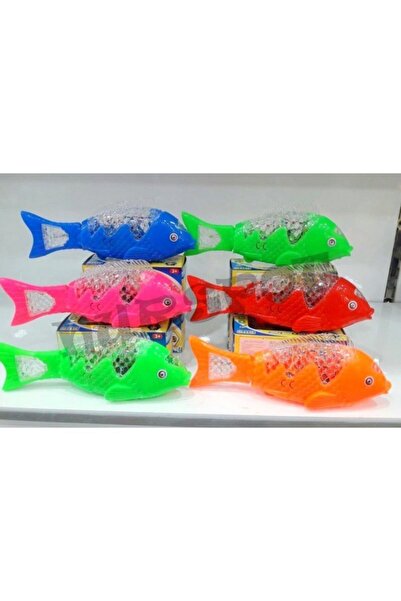 Genel Markalar Müzikli Isikli Yürüyen 23 Cm Pilli Oyuncak Balik