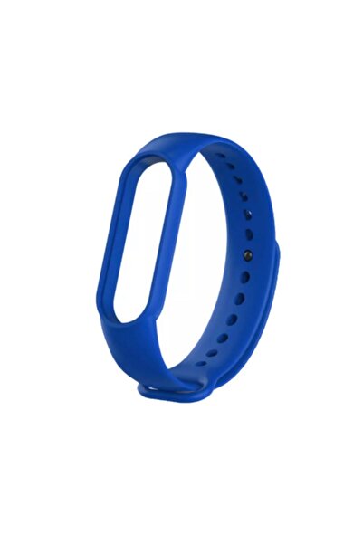 ucuzmi Xiaomi Mi Band 5 Akıllı Bileklik Kordon Kayış 3m Silikon Kraliyet Mavi...