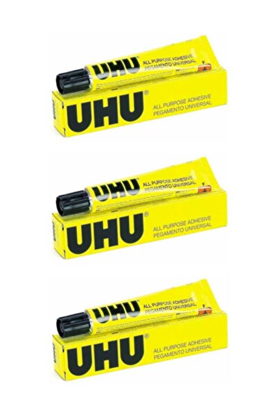 Uhu Genel Amaçlı Sıvı Yapıştırıcı 20 Ml. - 3 Adet