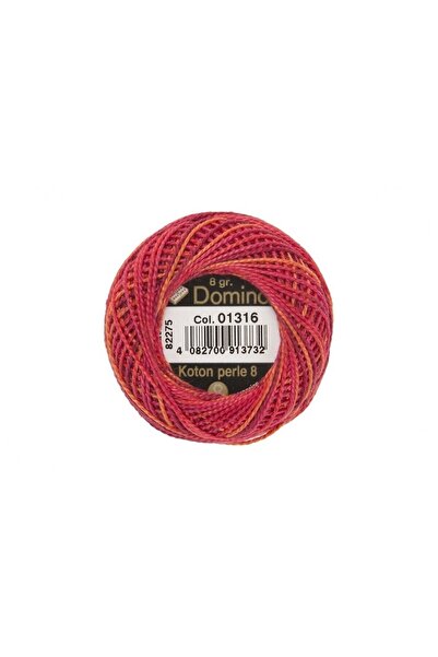Anchor Coats Domino Koton Perle Вишивальна нитка 8 г №: 8 Код кольору: 01316