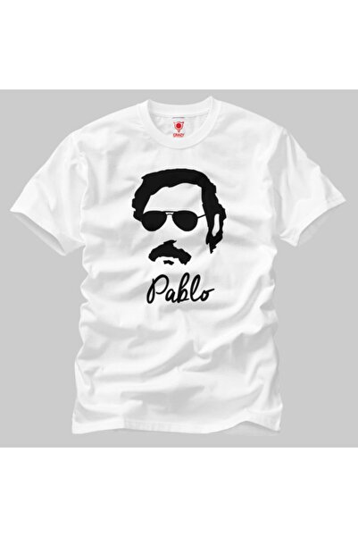 Crazy تي شيرت رجالي من Narcos Pablo Face