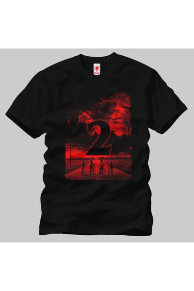 Crazy Stranger Things S2 Постер Чоловіча футболка