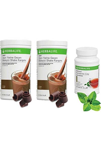 Herbalife 2 Çikolata Shake - Klasik Çay 50 Gr