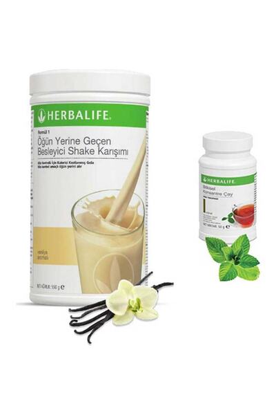 Herbalife Herbalıfe Vanilyalı Shake Ve Klasik Çay 50 gr
