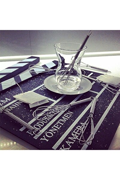 Carneil Çırpıcı Şeklinde Mini Çay Kaşığı